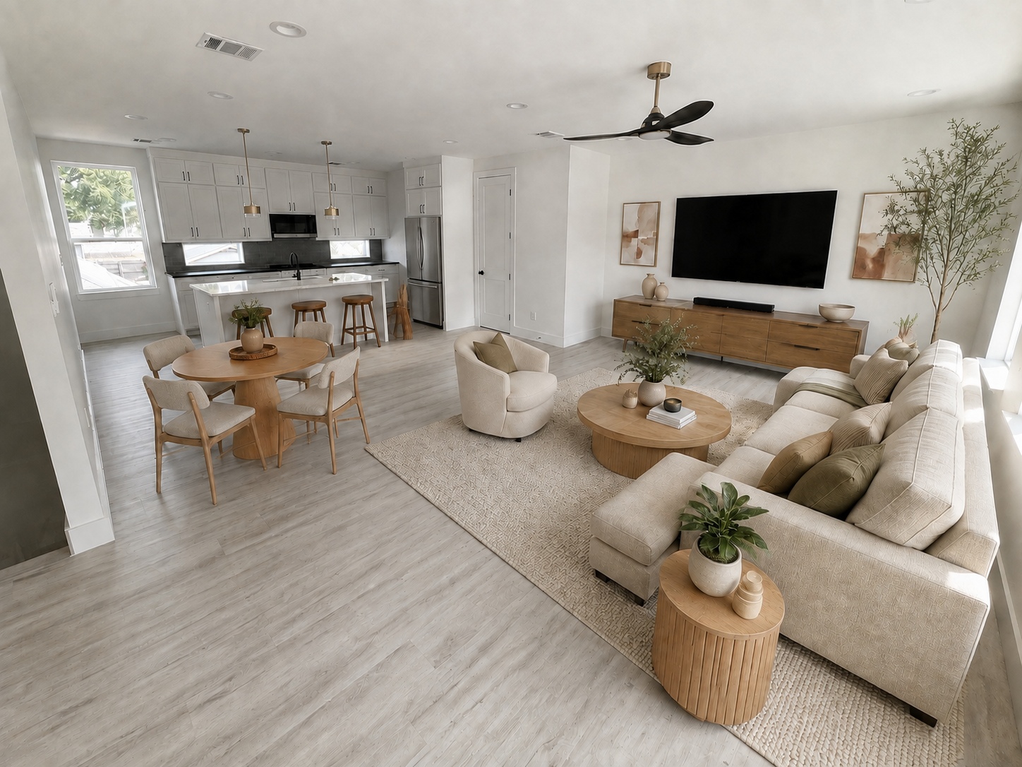 Sylvester Row interior living space